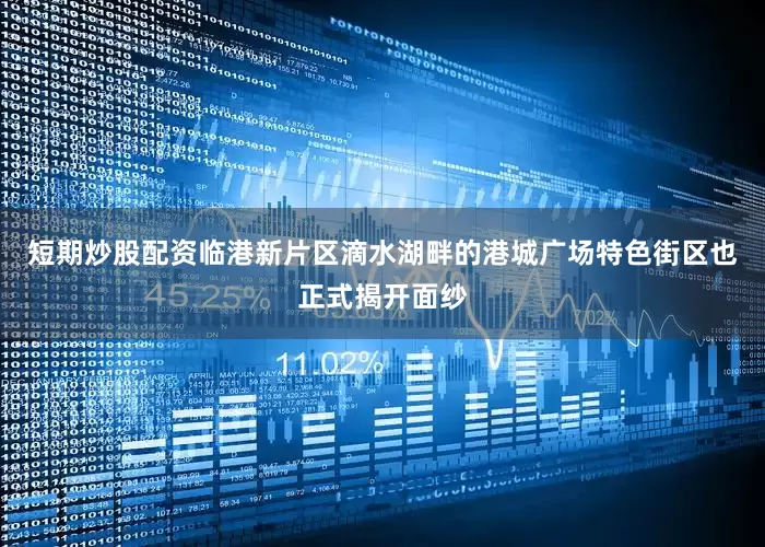 短期炒股配资临港新片区滴水湖畔的港城广场特色街区也正式揭开面纱